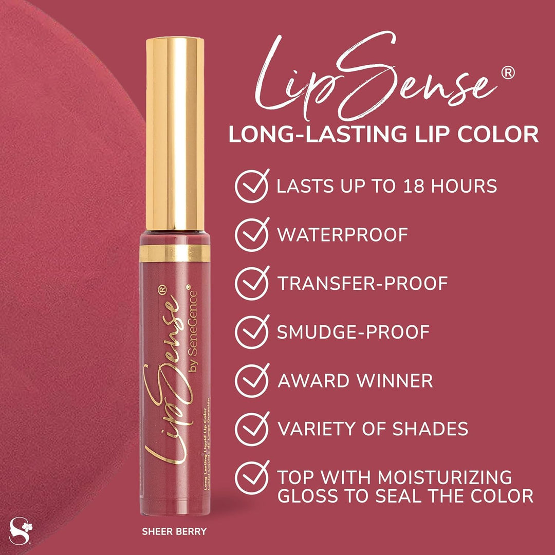 SeneGence LipSense - Lápiz labial líquido de larga duración, 18 hor...