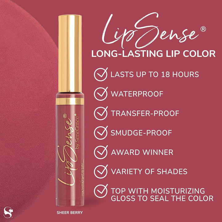SeneGence LipSense - Lápiz labial líquido de larga duración, 18 hor...