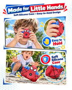 Juguetes de araña con cámara para niños de 3 a 8 años, cámara selfie para