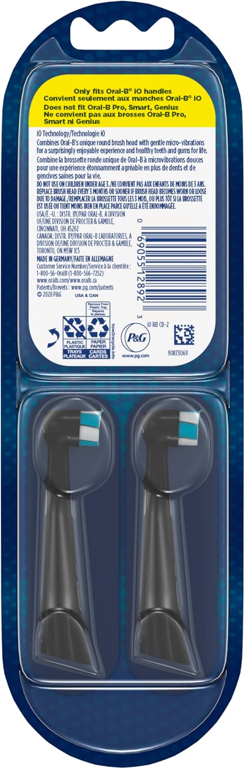 Oral-B iO Series Ultimate Clean - Cabezales de cepillo de dientes e...