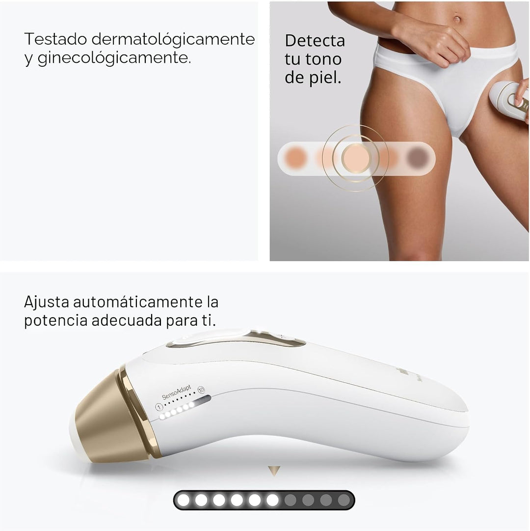 Braun - Dispositivo de depilación láser de larga duración IPL para...