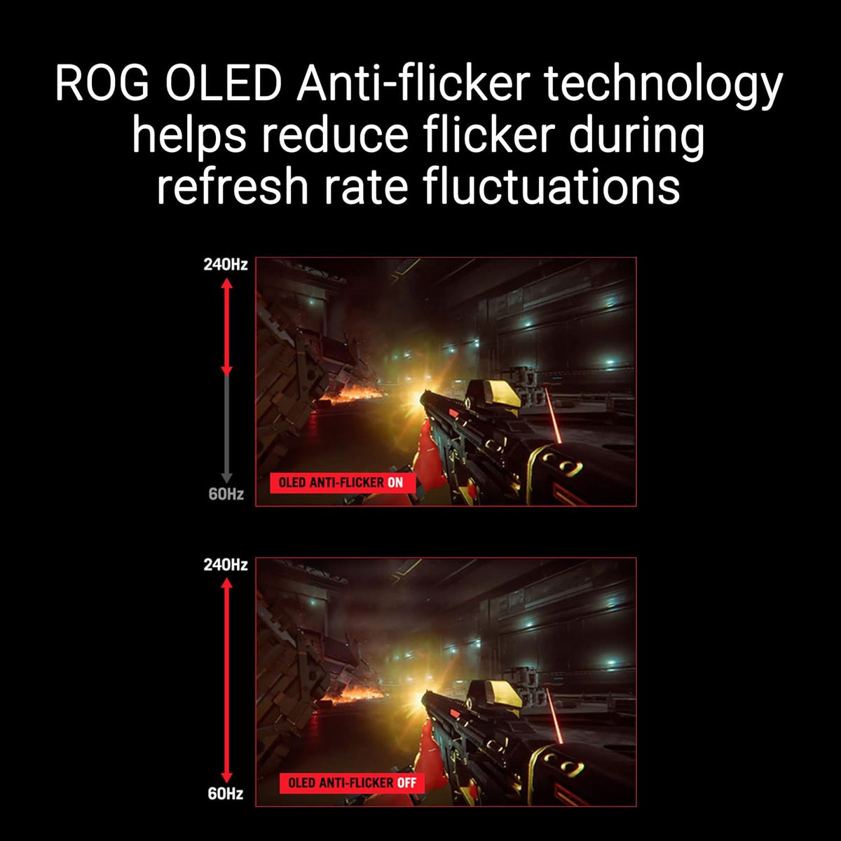 ASUS ROG PG27AQDM-R Monitor para juegos OLED de 27 pulgadas 1440p 2...