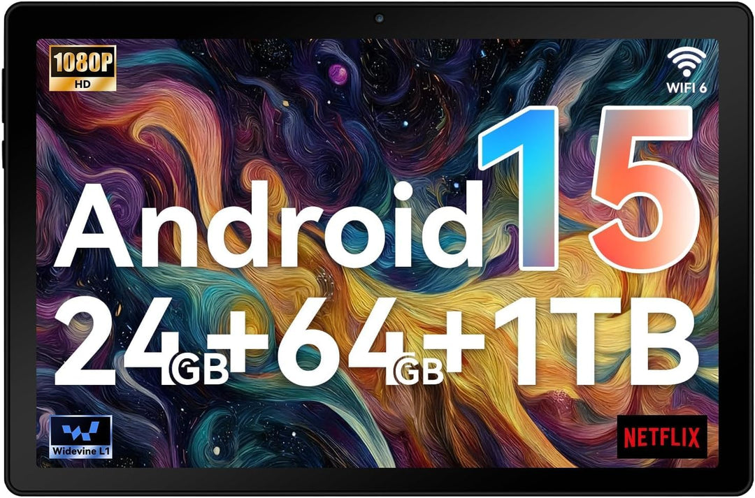 Hakaug Tablet Android de 10 Pulgadas, Procesador Octa-Core, 24GB RA...