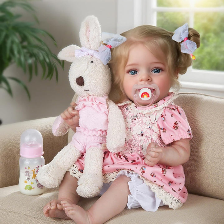 CHAREX Muñeca realista Reborn Baby Girl \u2013 Muñeca realista hech...
