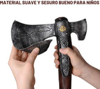 CoserWorld - Martillo de espuma de poliuretano a escala 1:1, Un hacha