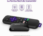 Roku Express | Reproductor de streaming HD Roku con control remoto simple (sin controles de TV), TV gratis y en vivo