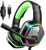 EKSA E1000 - Auriculares para juegos, auriculares para computadora...