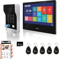 1080P con cable video puerta teléfono apartamento timbre sistema de
