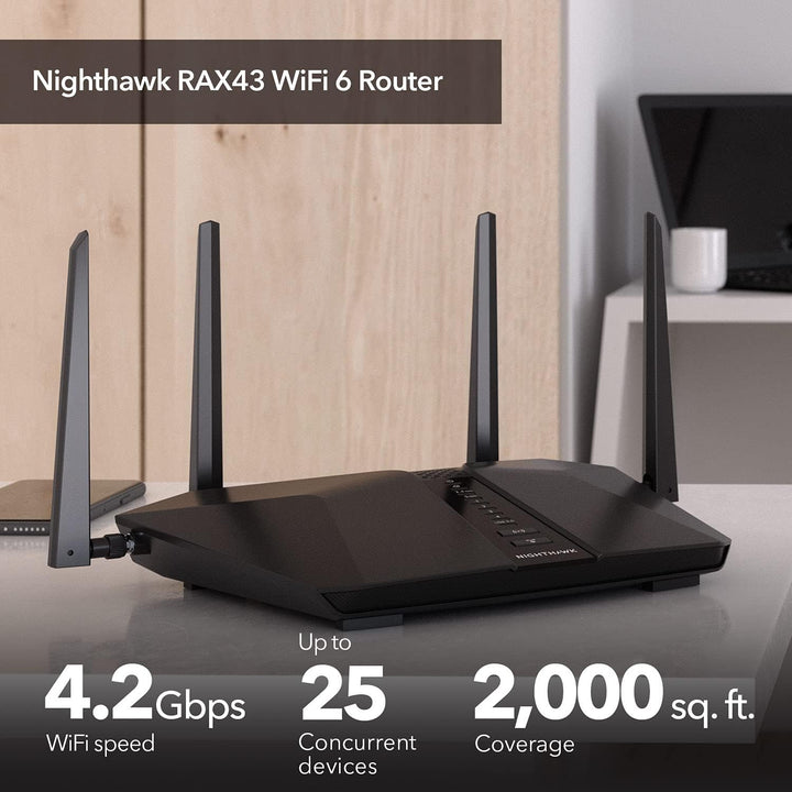 NETGEAR Nighthawk AX4 WiFi 6 Router