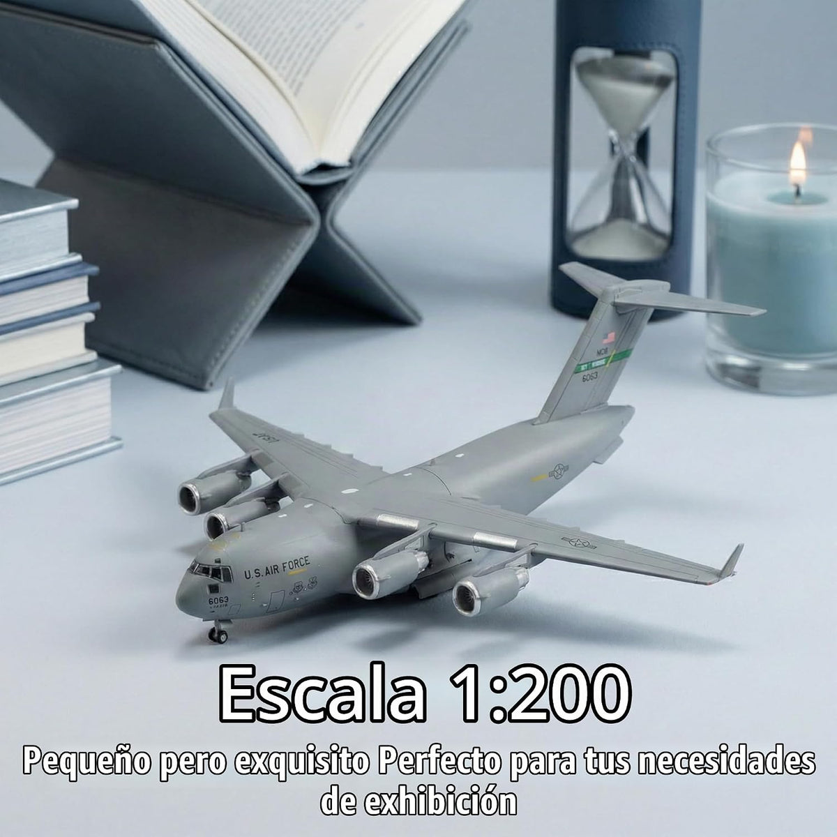 C-17 Globemaster - Aviones de fundición a presión Modelo 1/200