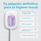 RILIZER Cubierta desinfectante para cepillos de dientes UV, tapa de...