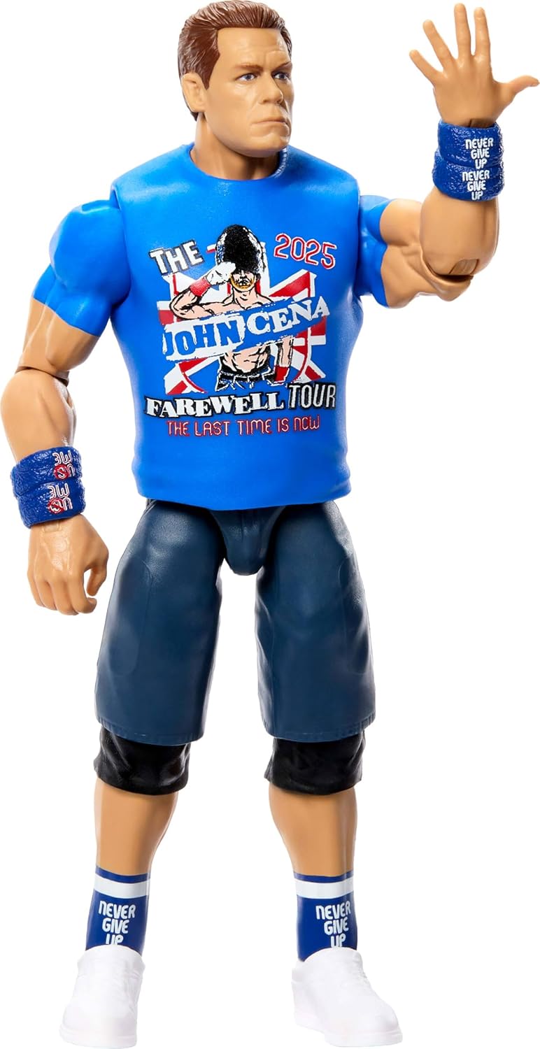 Mattel WWE John Cena - Figura de acción Serie Main Event
