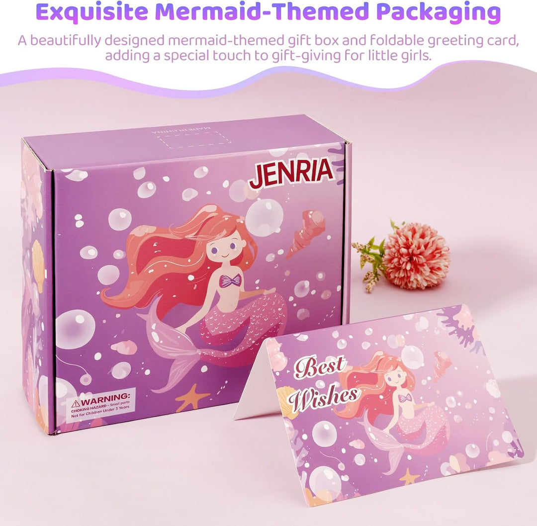 Jenria Regalos de sirena para niñas de 6 a 8 años regalos