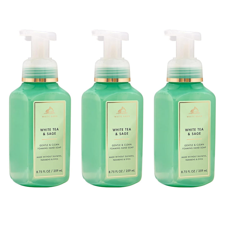 Bath &amp; Body Works Jabón de manos espumoso suave y limpio de té...
