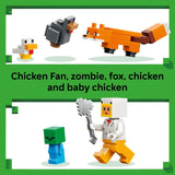 LEGO Minecraft Chicken Farm - Juguete de construcción y
