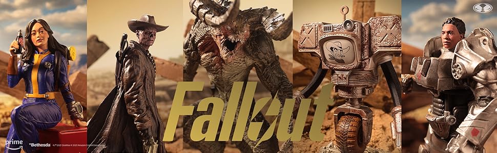 McFarlane Toys - Fallout Securitron Figura Posicionada de