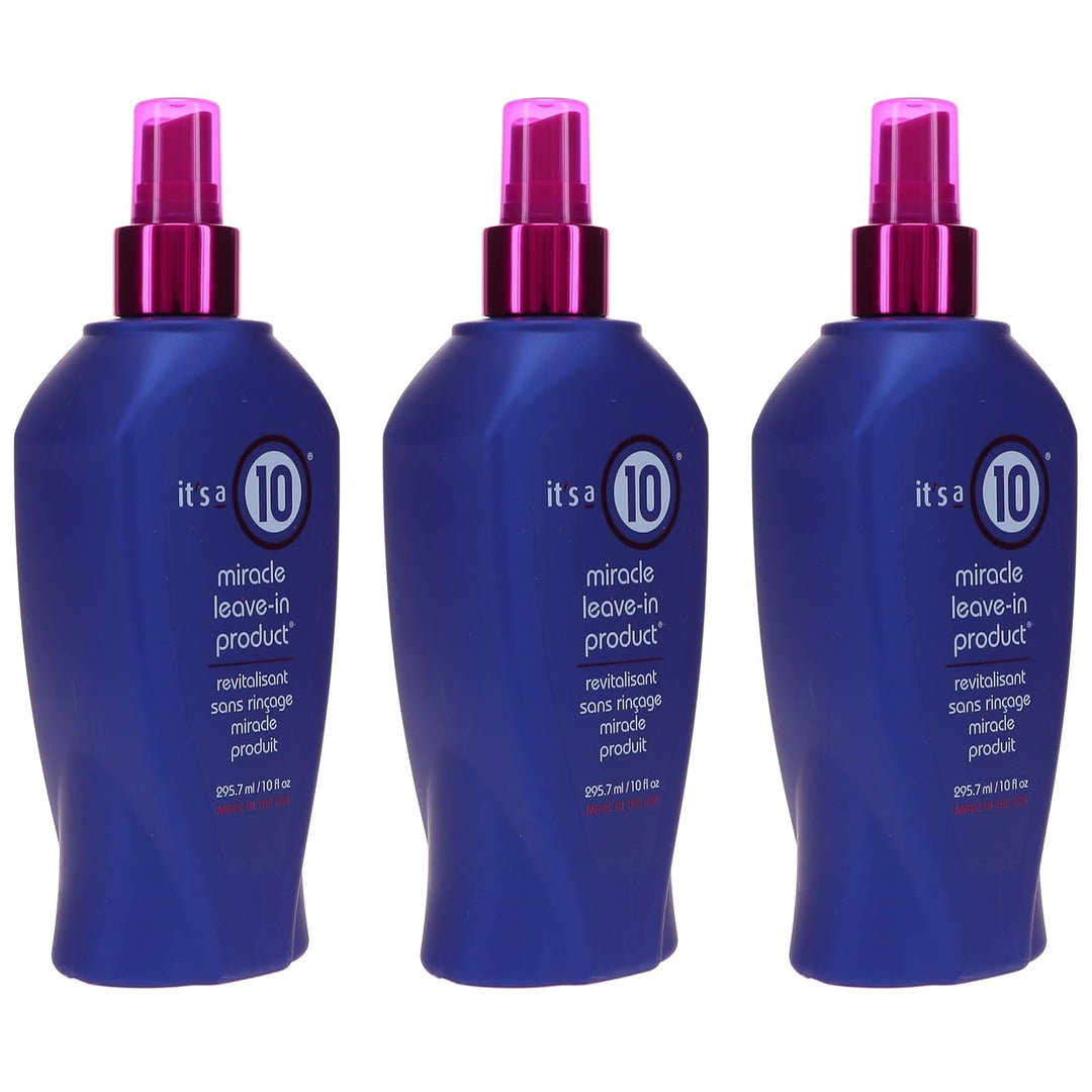 It's a 10 Haircare Miracle Leave-In producto, 10 onzas líquidas...