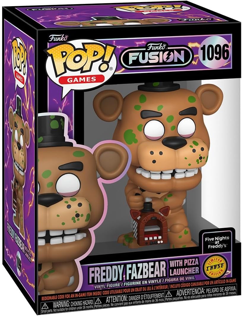 Funko Pop! Games: Fusion - Freddy Fazbear - 1\/6 probabilidades de...