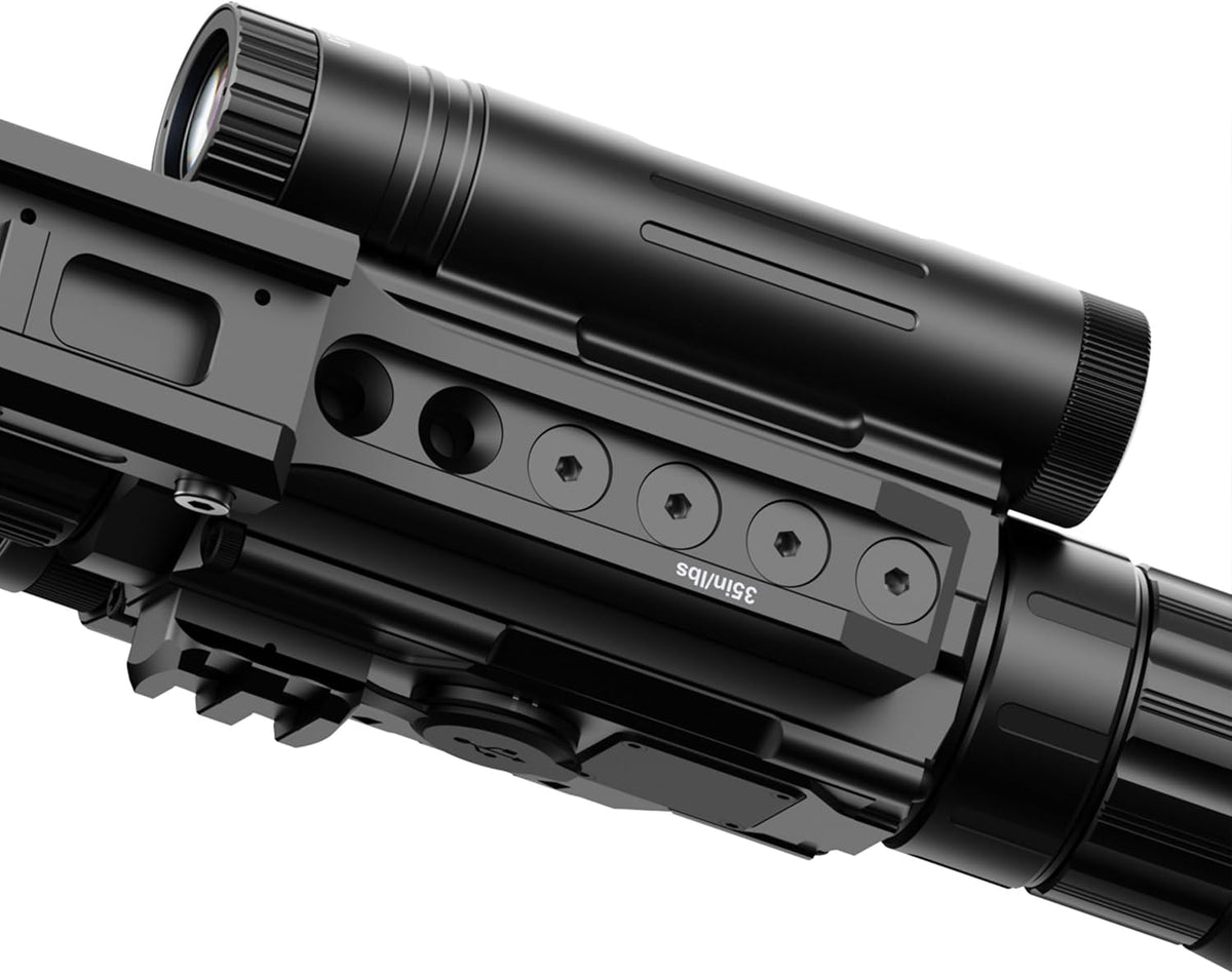 DNT Optics TNC635R ThermNight Alcance Térmico y de Visión Nocturna Multiespectral con Telémetro y Calculadora Balística
