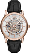 Reloj Emporio Armani para hombre de tres manecillas, automático o cronógrafo, con correa de acero inoxidable o cuero