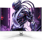 CRUA Monitor curvo para juegos 4K UHD 160Hz de 32 pulgadas, 1500R,...