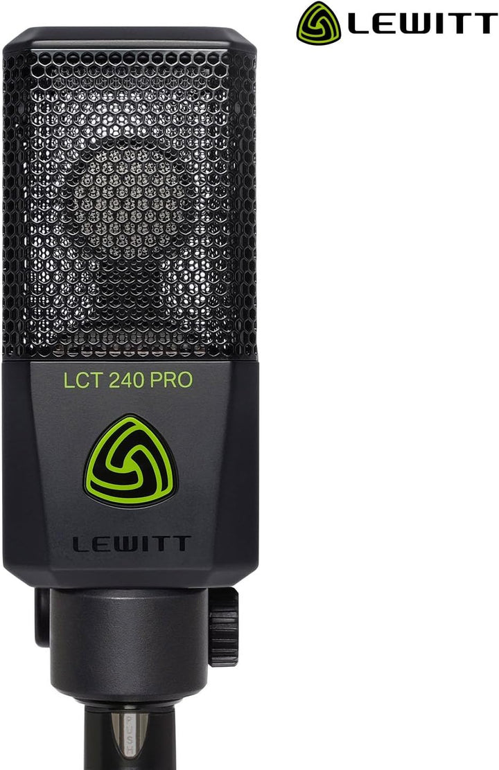 Lewitt LCT 240 Pro Micrófono para grabación casera, negro