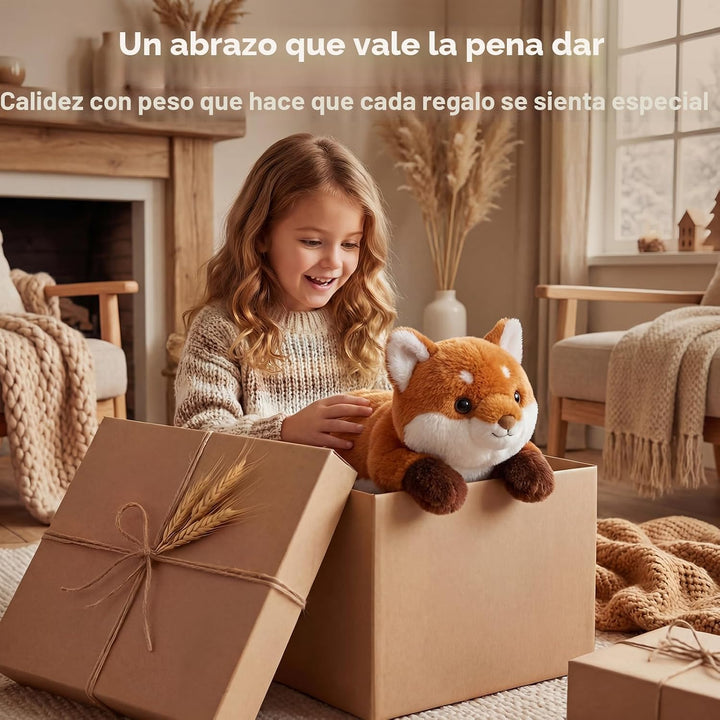 Mewaii Animales de peluche con peso para adultos y niños, de 2 a 5...