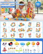 Juego de tren eléctrico magnético: autoensamblaje para niños