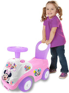 Kiddieland Disney Minnie Mouse Auto Para Jugar Con Luces y Sonidos, Para Empujar