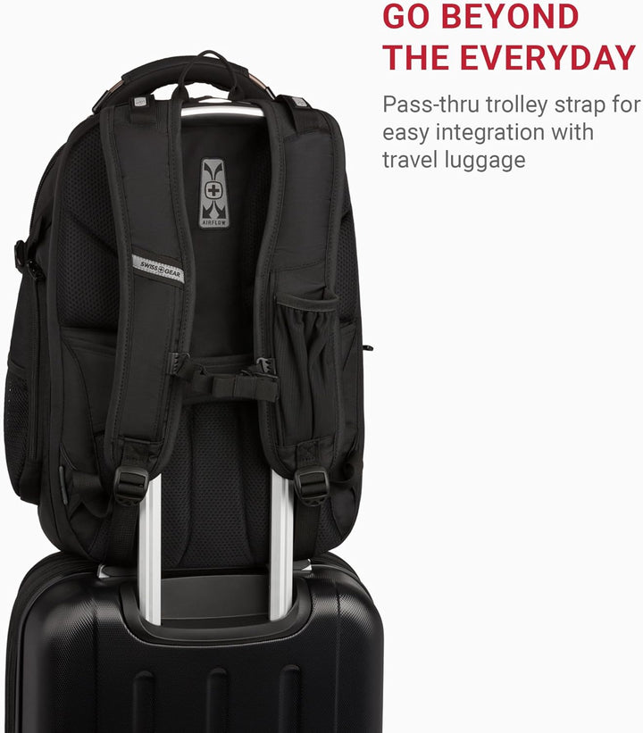 SwissGear 5358 USB ScanSmart Mochila para Portátil de 16", Negr...