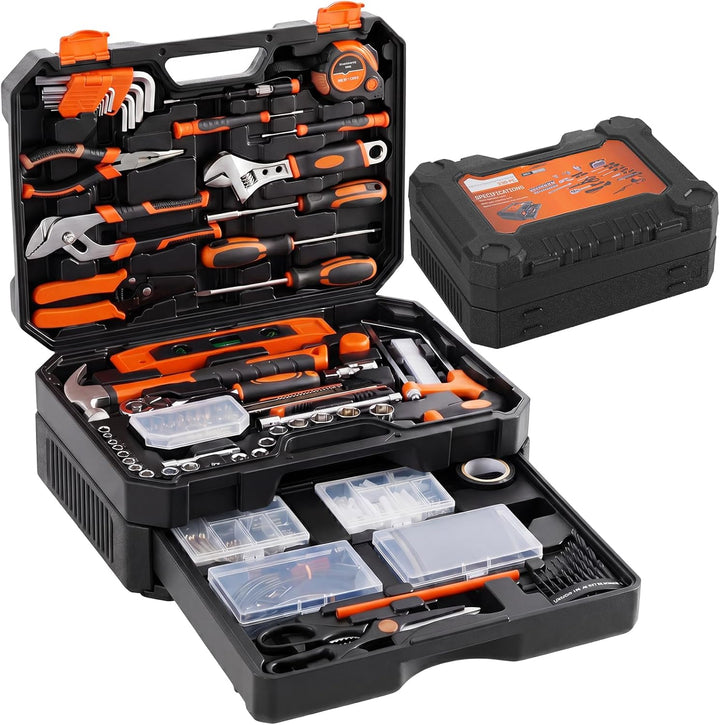 OLIXIS Kit de herramientas de reparación del hogar de 330 piezas co...
