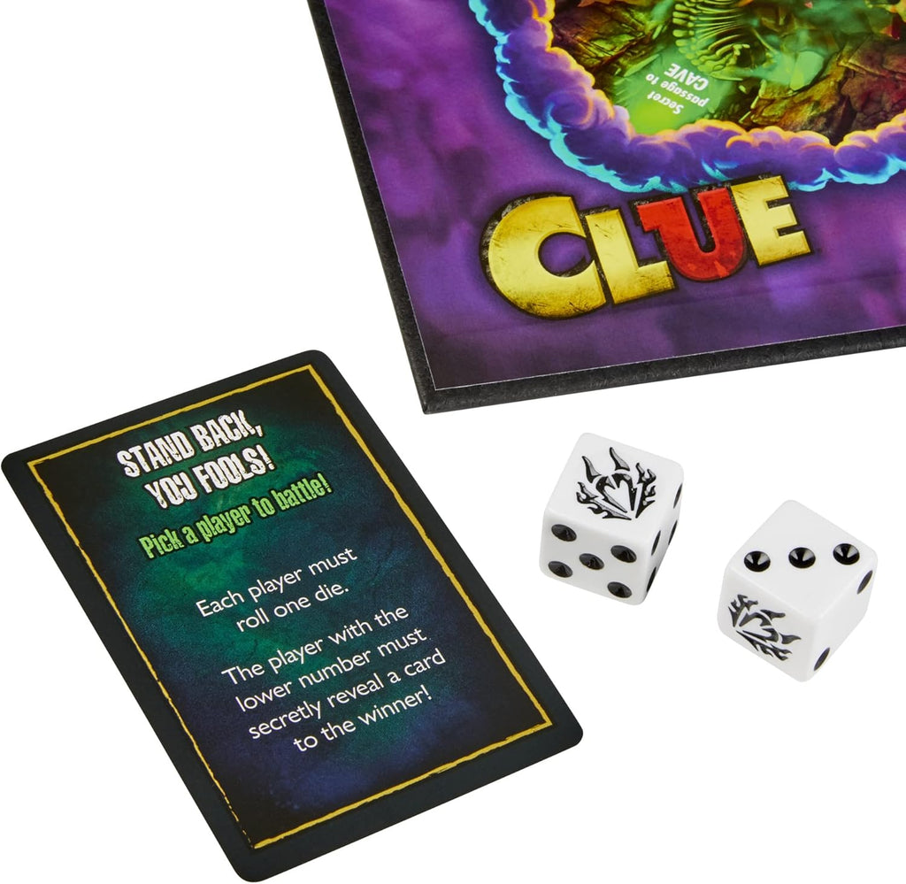 Hasbro Gaming Clue Disney Villains Juego de mesa para
