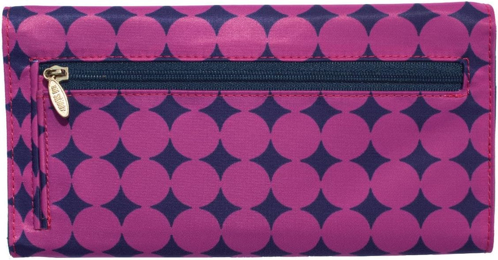 Big Skinny Cartera tri-fold para mujer, cartera delgada para chequera Slimvelope, con capacidad para hasta 40 tarjetas