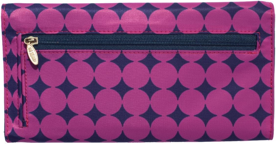 Big Skinny Cartera tri-fold para mujer, cartera delgada para chequera Slimvelope, con capacidad para hasta 40 tarjetas