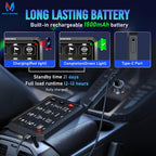 MICTUNING P1S-AC-APP Panel de interruptor inalámbrico de 12 bandas con control APP