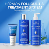Hermon Crema de foliculitis: eficaz para la foliculitis cuero cabel...