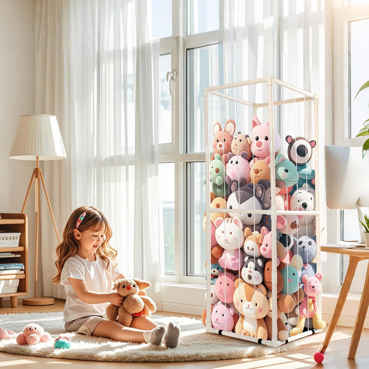 EULXSUD Almacenamiento de Zoológico de Animales de Peluche - Organi...