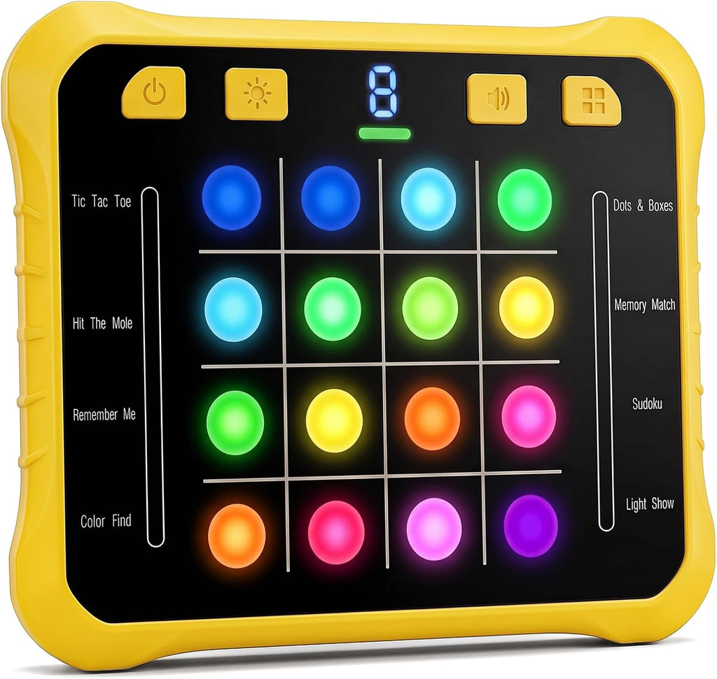 Juegos electrónicos de mano 8 en 1 para niños a partir de 4 años