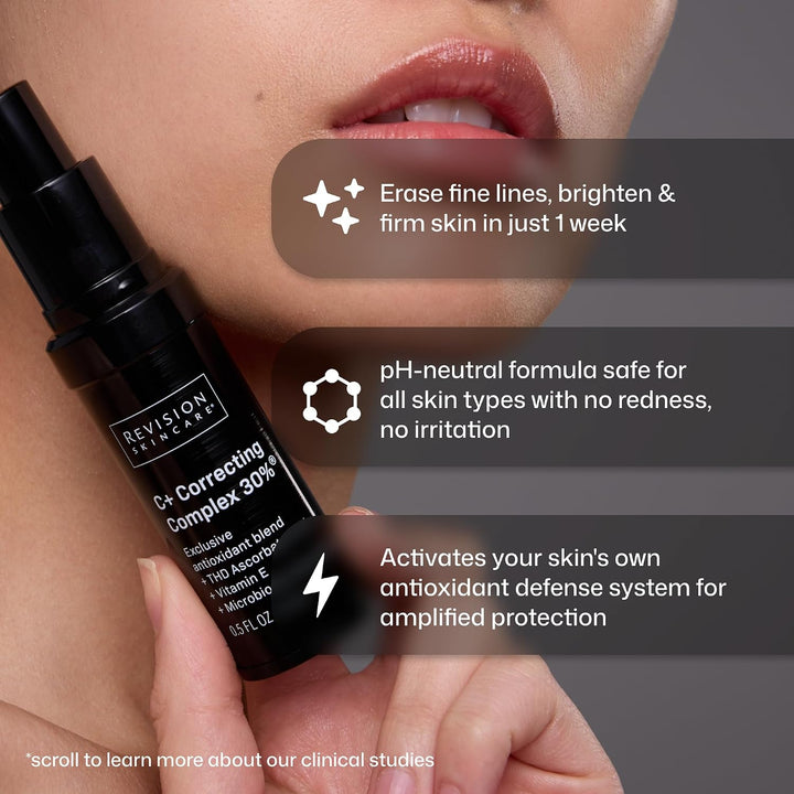 Revision Skincare C+ Correcting Complex 30% Suero de vitamina C par...