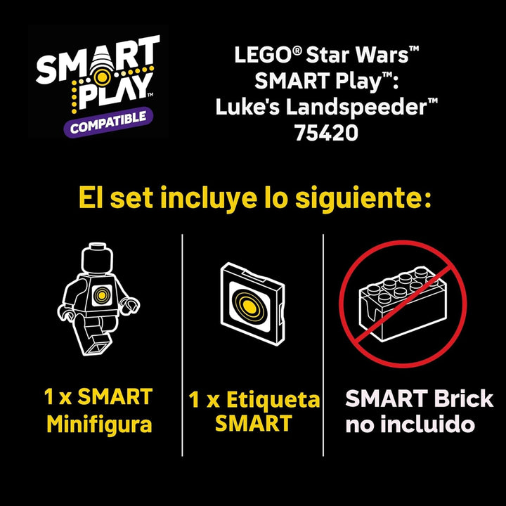 LEGO Star Wars SMART Play: Luke's Landspeeder - Juguete de cons...
