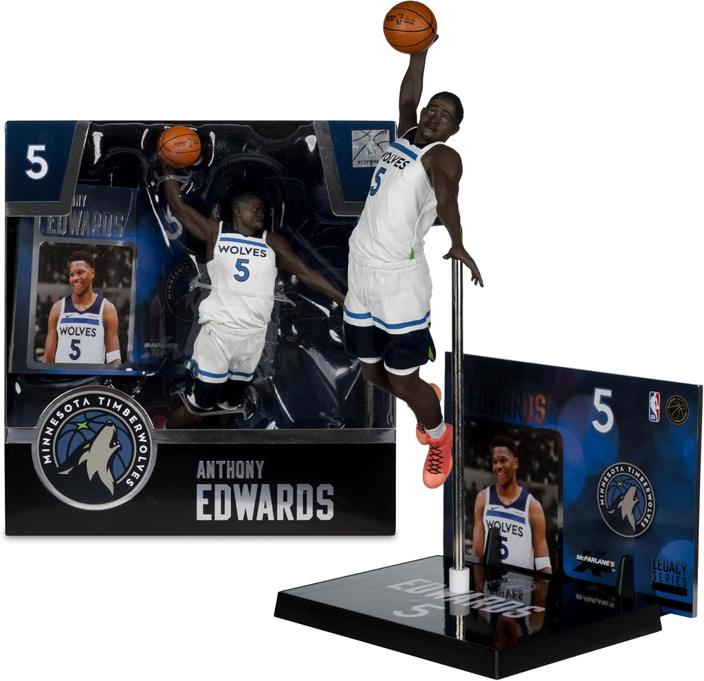 McFarlane Toys - Anthony Edwards (Minnesota Timberwolves) Figura de 7 in Posed McFarlane's SportsPicks