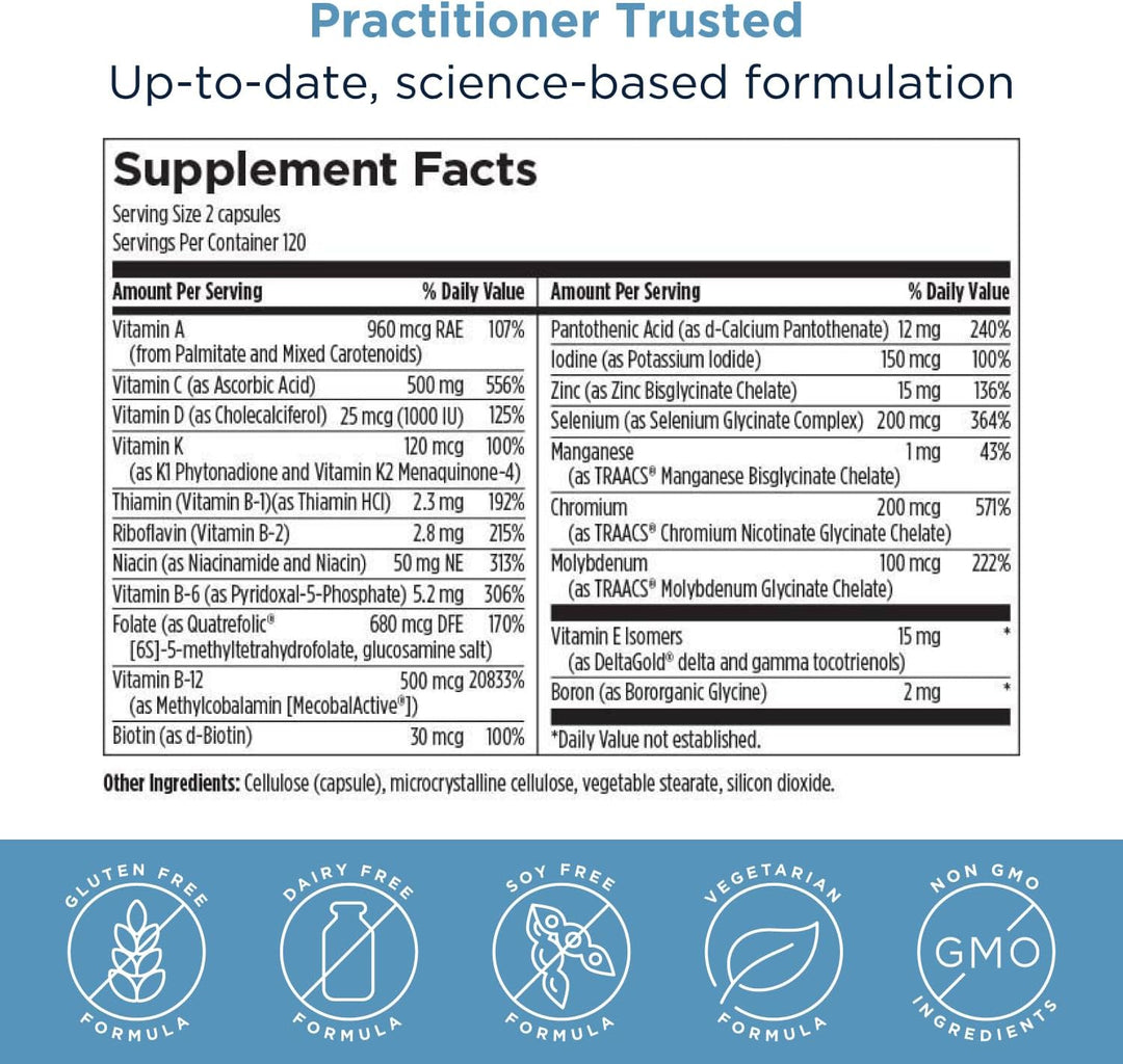 Designs for Health Multivitamina metilada para mujeres y hombres -...