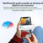SONOFF POWCT - Medidor de potencia inteligente, interruptor conectado WiFi con protección contra sobrecarga, monitoreo de energía en tiempo real, pantalla LCD, funciona con Amazon Alexa/Google Home/IFTTT