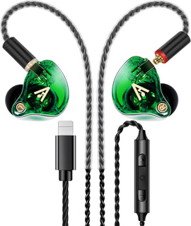 Vibes - Auriculares con cable de 6.8 fl oz, auriculares de alta fid...