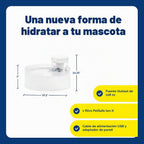 PetSafe Outlast - Fuente de agua para perros sin bombeo, 128 onzas