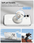 Spigen para MagSafe Phone Grip O-Mag Ring MagFit Correa de nailon Soporte