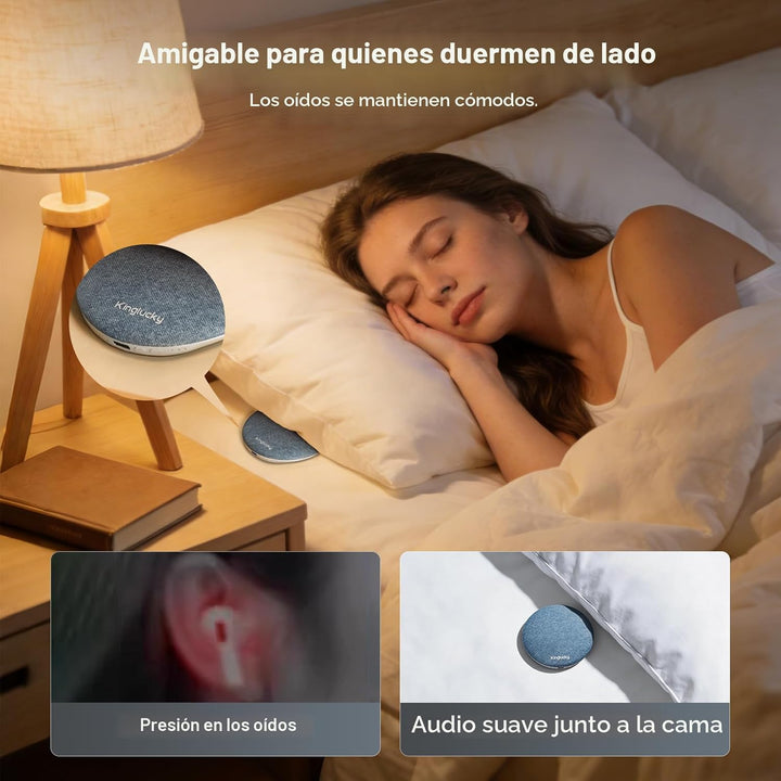 Kinglucky Altavoz de almohada X50 para dormir, máquina de sonido de...