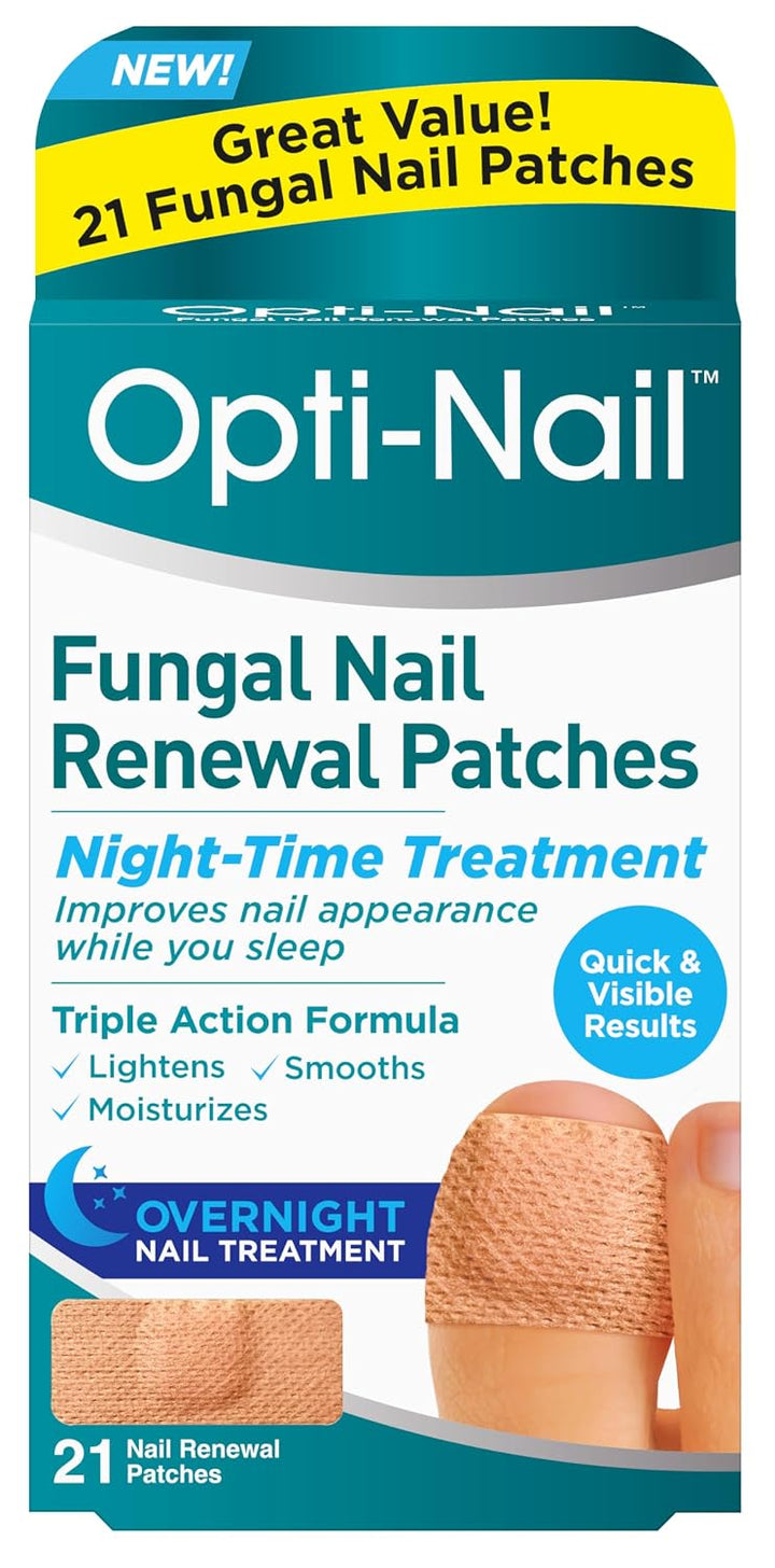 Opti-Nail Parches de renovación: 21 parches, el régimen nocturno me...