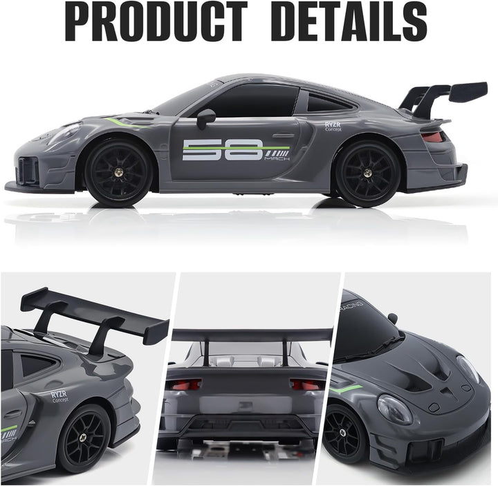 Aka Supaku Coche de deriva a control remoto, 1:24 4WD, vehículo con...