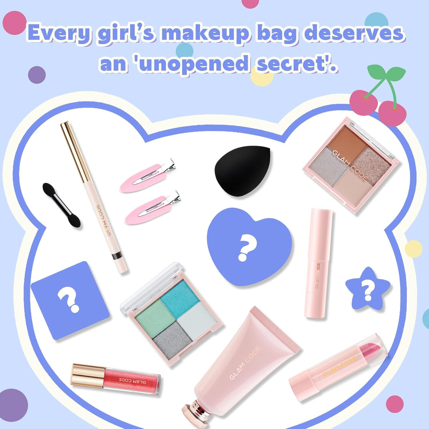 Glam Code Calendario de Adviento de maquillaje de 24 días 2025, jue...